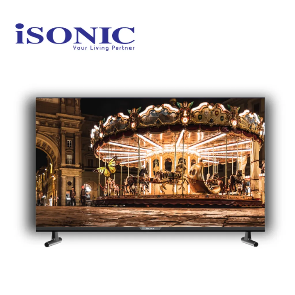 iSONIC 40" Frameless LED TV With DVB-T2 [ICT-4068]